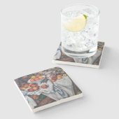 Dessous-de-verre En Pierre Paul Cezanne - Vie morte, Pommes et Oranges (Côté)