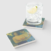 Dessous-de-verre En Pierre Paul Gauguin - Deux femmes tahitiennes (Côté)