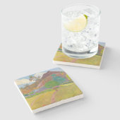 Dessous-de-verre En Pierre Paul Gauguin - Paysage tahitien (Côté)