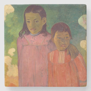 Dessous-de-verre En Pierre Paul Gauguin   Piti Tiena, 1892