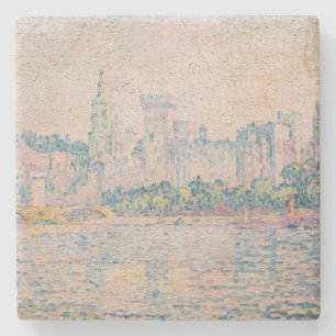 Dessous-de-verre En Pierre Paul Signac - Avignon, matin