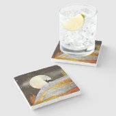 Dessous-de-verre En Pierre Paysage de Deer Moon (Côté)