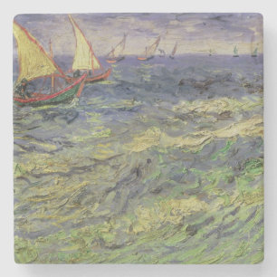 Dessous-de-verre En Pierre Paysage marin de Vincent van Gogh   chez