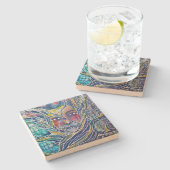 Dessous-de-verre En Pierre Peccant (Côté)