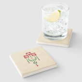 Dessous-de-verre En Pierre Pendentif adoptif de Hélène le "s'est levé " (Côté)