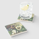 Dessous-de-verre En Pierre Pensées d'hiver, 1884 (Côté)