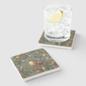 Dessous-de-verre En Pierre Perdrix dans un poirier (Côté)