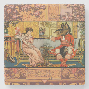 Dessous-de-verre En Pierre Personnages de Contes de Fées Classiques de la Bea