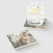 Dessous-de-verre En Pierre Personnalisé Ajoutez votre image préférée (Côté)