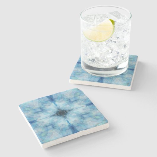 Dessous-de-verre En Pierre Pétales épars (Côté)