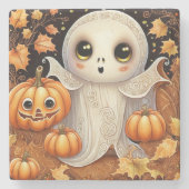 Dessous-de-verre En Pierre Petit fantôme 1 (Devant)