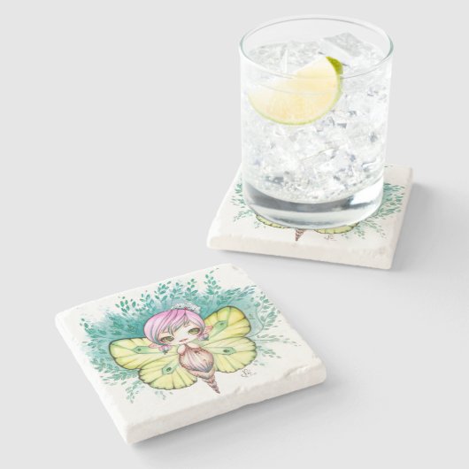 Dessous-de-verre En Pierre Petite fée  (Côté)