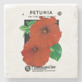Dessous-de-verre En Pierre Petunia (Devant)