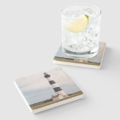 Dessous-de-verre En Pierre Phare de Bodie Island (Côté)