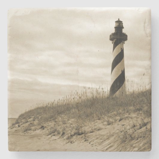 Dessous-de-verre En Pierre Phare de Cape Hatteras (Devant)