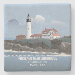 Dessous-de-verre En Pierre Phare de Portland Head