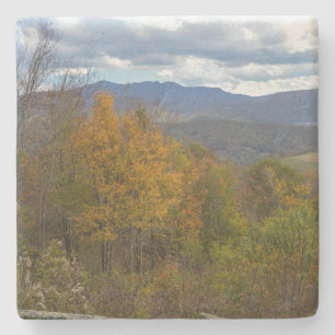 Dessous-de-verre En Pierre Photo nature Pittoresque Montagne d'automne Vue