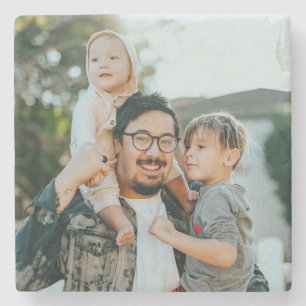 Dessous-de-verre En Pierre Photo personnalisée