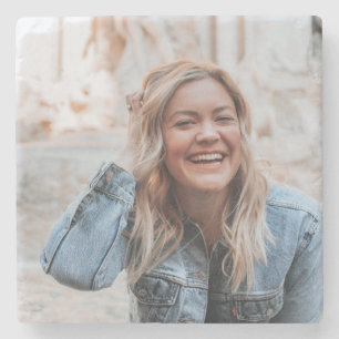 Dessous-de-verre En Pierre Photo personnalisée