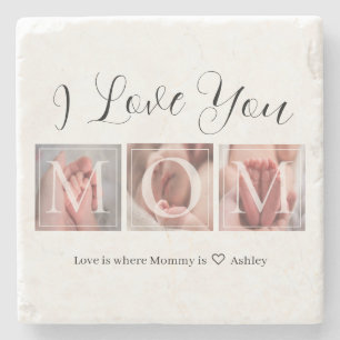 Dessous-de-verre En Pierre Photo personnalisée Keepsaké