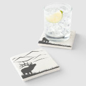 Dessous-de-verre En Pierre Pic et Elk de Blodgett (Côté)