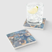 Dessous-de-verre En Pierre Pierre-Auguste Renoir - Les Parapluies (Côté)