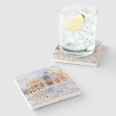 Dessous-de-verre En Pierre Pierre-Auguste Renoir - Venise, Piazza San Marco (Côté)