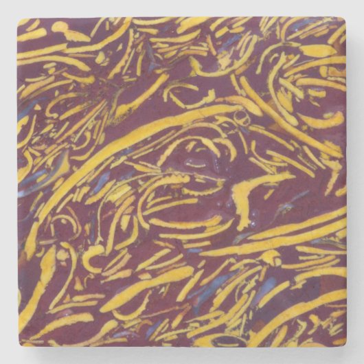 Dessous-de-verre En Pierre Pierre de Script (Devant)