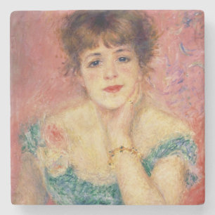 Dessous-de-verre En Pierre Pierre un portrait de Renoir   de Jeanne Samary
