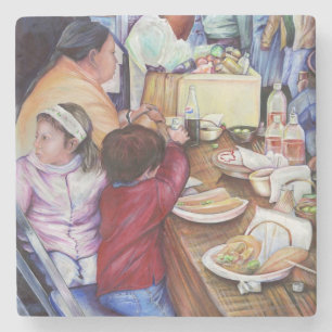 Dessous-de-verre En Pierre Pique-nique agréable, Mexique