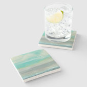 Dessous-de-verre En Pierre Plage Lowland I (Côté)