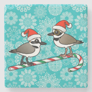 Dessous-de-verre En Pierre Plovers père Noël