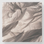 Dessous-de-verre En Pierre Plumes (Devant)