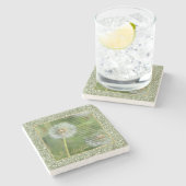 Dessous-de-verre En Pierre Poème collectif (écrit par moi)    (Côté)