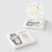 Dessous-de-verre En Pierre Pointe de guérison suprême D&D : Dessous de verre  (Côté)