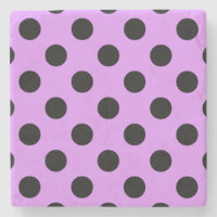 Pois noirs sur lilas