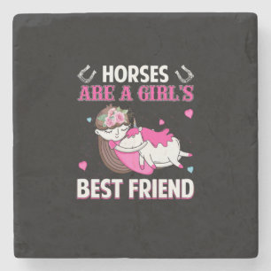 Dessous-de-verre En Pierre Poison d'Equestrian Horses Are A Girl Best Frien