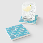 Dessous-de-verre En Pierre Poissons (Côté)