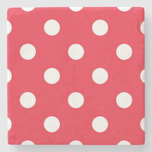 Dessous-de-verre En Pierre Polka dot (Devant)