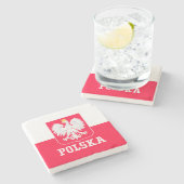 Dessous-de-verre En Pierre Pologne (Côté)