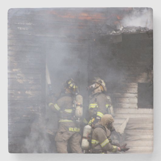 Dessous-de-verre En Pierre Pompier (Devant)