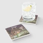 Dessous-de-verre En Pierre Pont Bonifacius à Bruges (Côté)