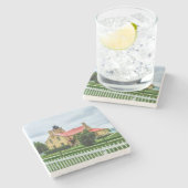 Dessous-de-verre En Pierre Pont Mackinac (Côté)