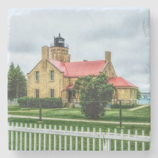 Dessous-de-verre En Pierre Pont Mackinac (Devant)