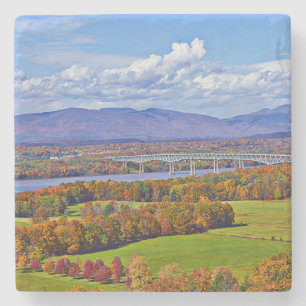 Dessous-de-verre En Pierre Pont Rhinecliff à l'automne