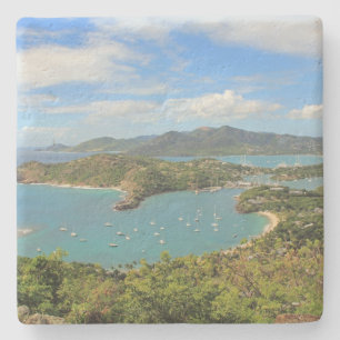 Dessous-de-verre En Pierre Port anglais à Antigua Barbuda Dessous de verre Ca