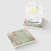 Dessous-de-verre En Pierre Port de Boston (Côté)