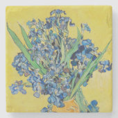 Dessous-de-verre En Pierre Poster d'Irises Vincent van Gogh (Devant)