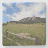 Dessous-de-verre En Pierre Prairie des Flatirons (Devant)