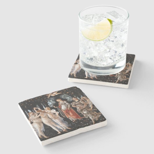 Dessous-de-verre En Pierre Primavera Botticelli (Côté)